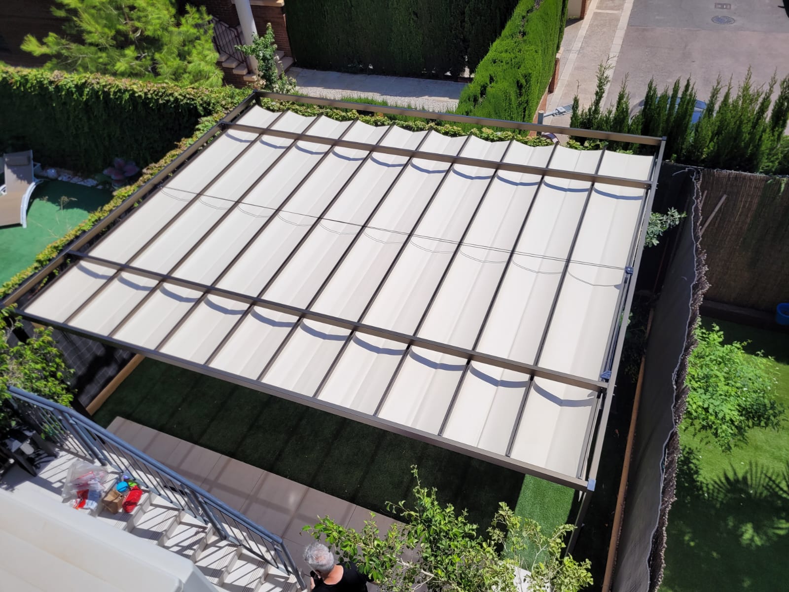 Toldo Plano o Corredero